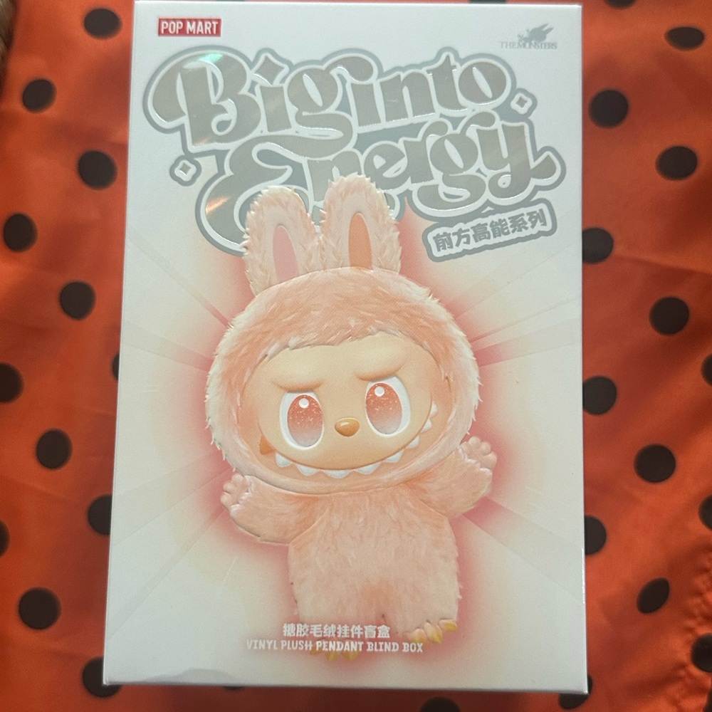 Pop Mart LABUBU Big Into Energy Vinyl Plush Blind Box